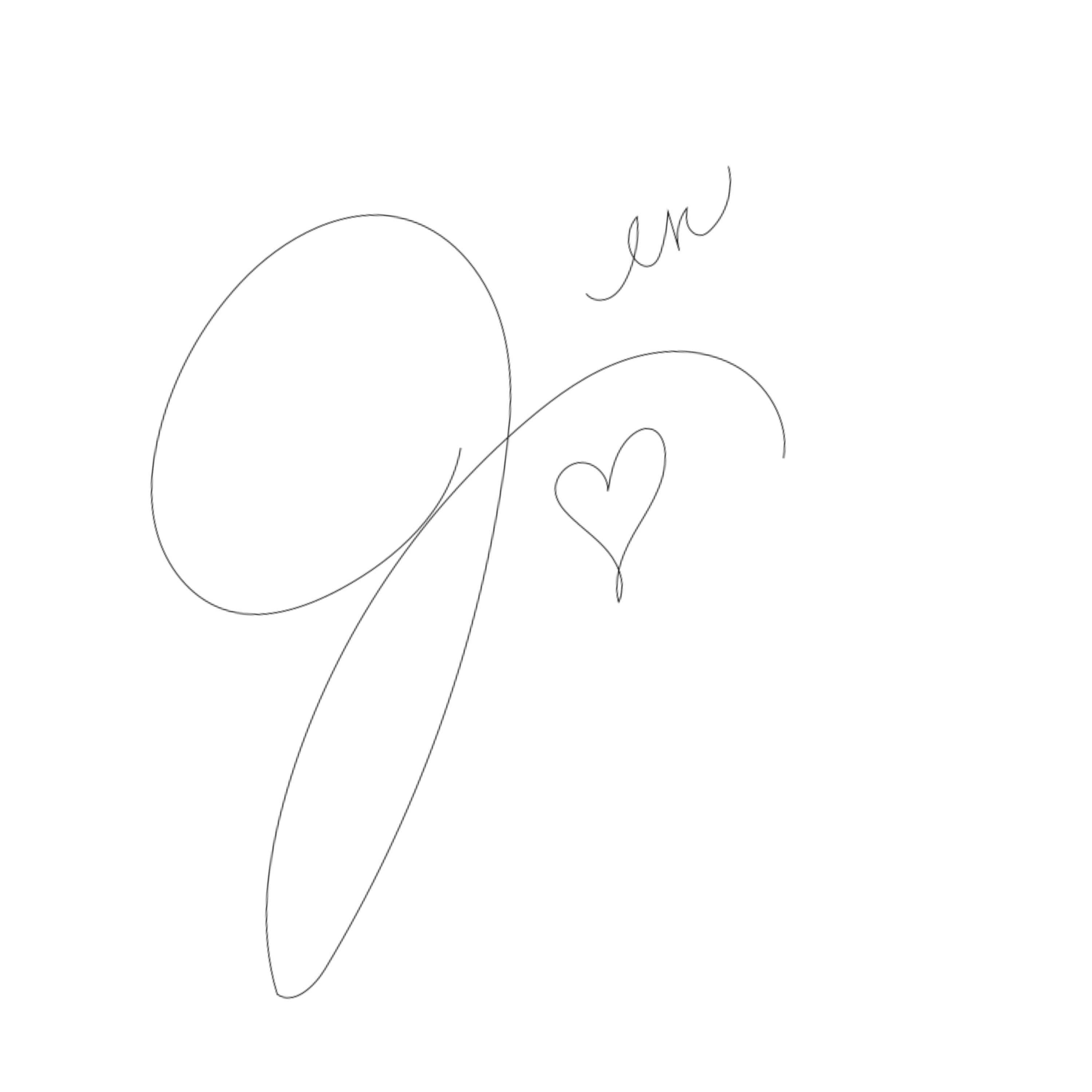 Jen's signature
